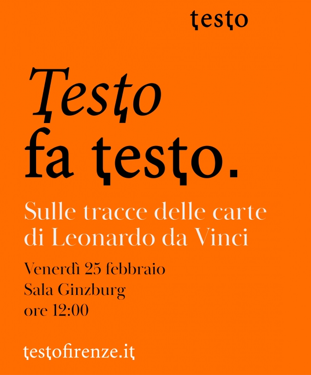 Sulle tracce delle carte di Leonardo da Vinci | Testo Firenze